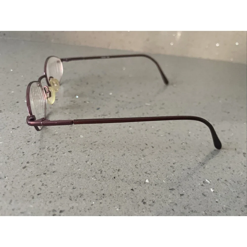Rims Eyeglasses Frames only T6400 1184 47-20-135 full rim purple Glasses